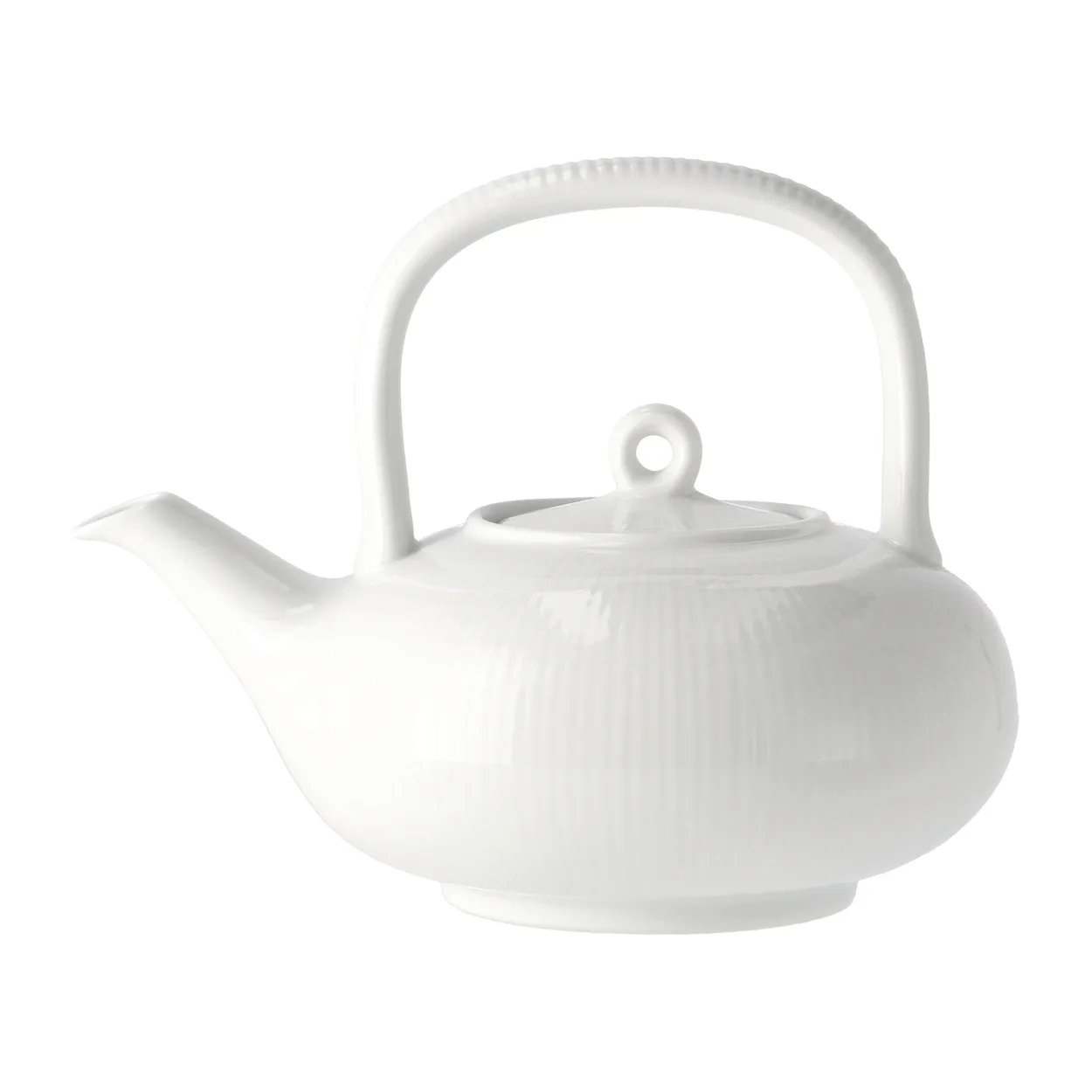 Rörstrand Swedish Grace teapot snow (white) | Scandinavian Design | Teapots | White