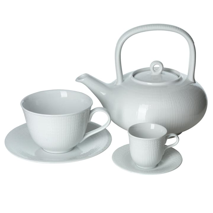 Swedish Grace teapot - snow (white) - Rörstrand