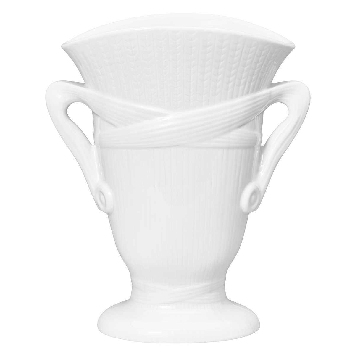 Rörstrand Swedish Grace vase 26 cm snow (white) | Scandinavian Design | Vases | White