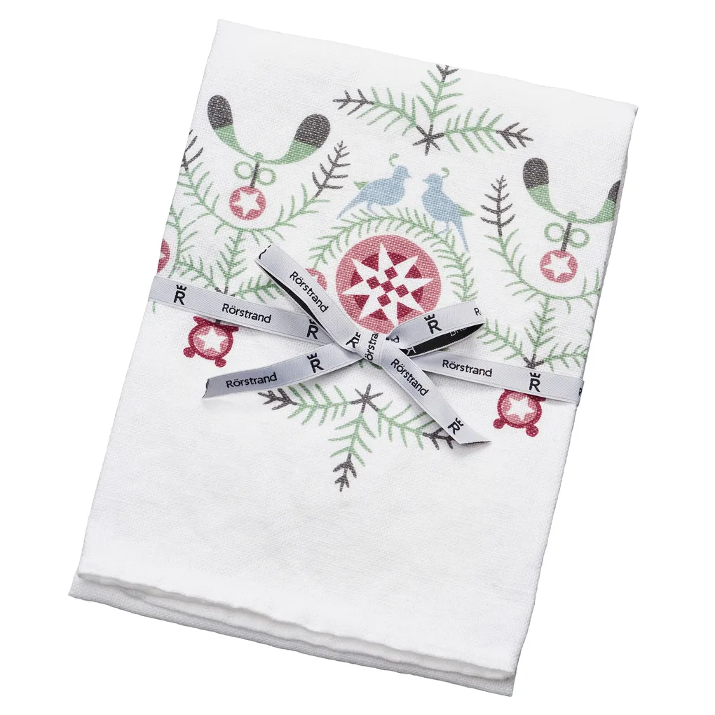 Swedish Grace Winter kitchen towel from Rörstrand