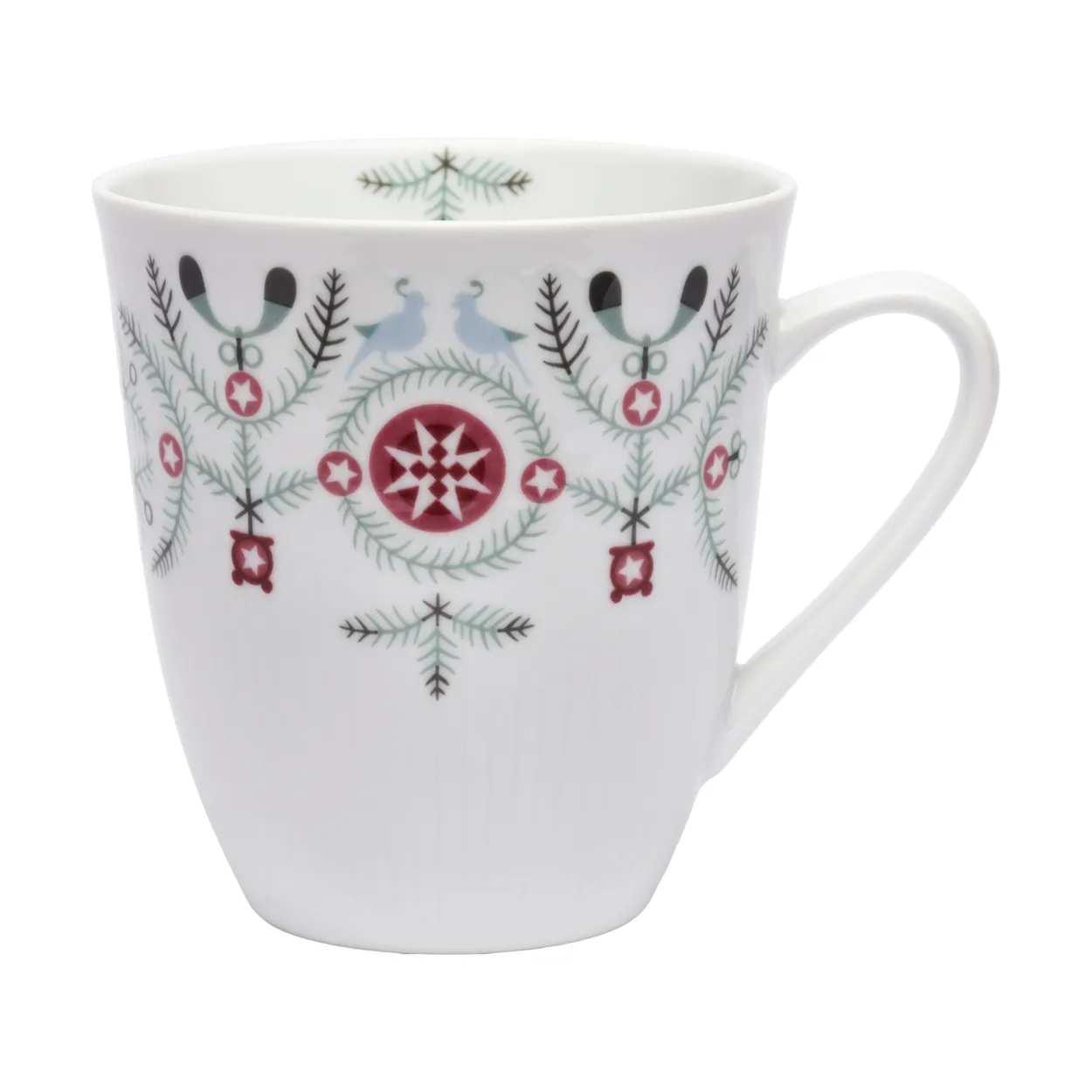 Rörstrand Swedish Grace Winter mug 50 cl White | Scandinavian Design | Coffee cups | Multi
