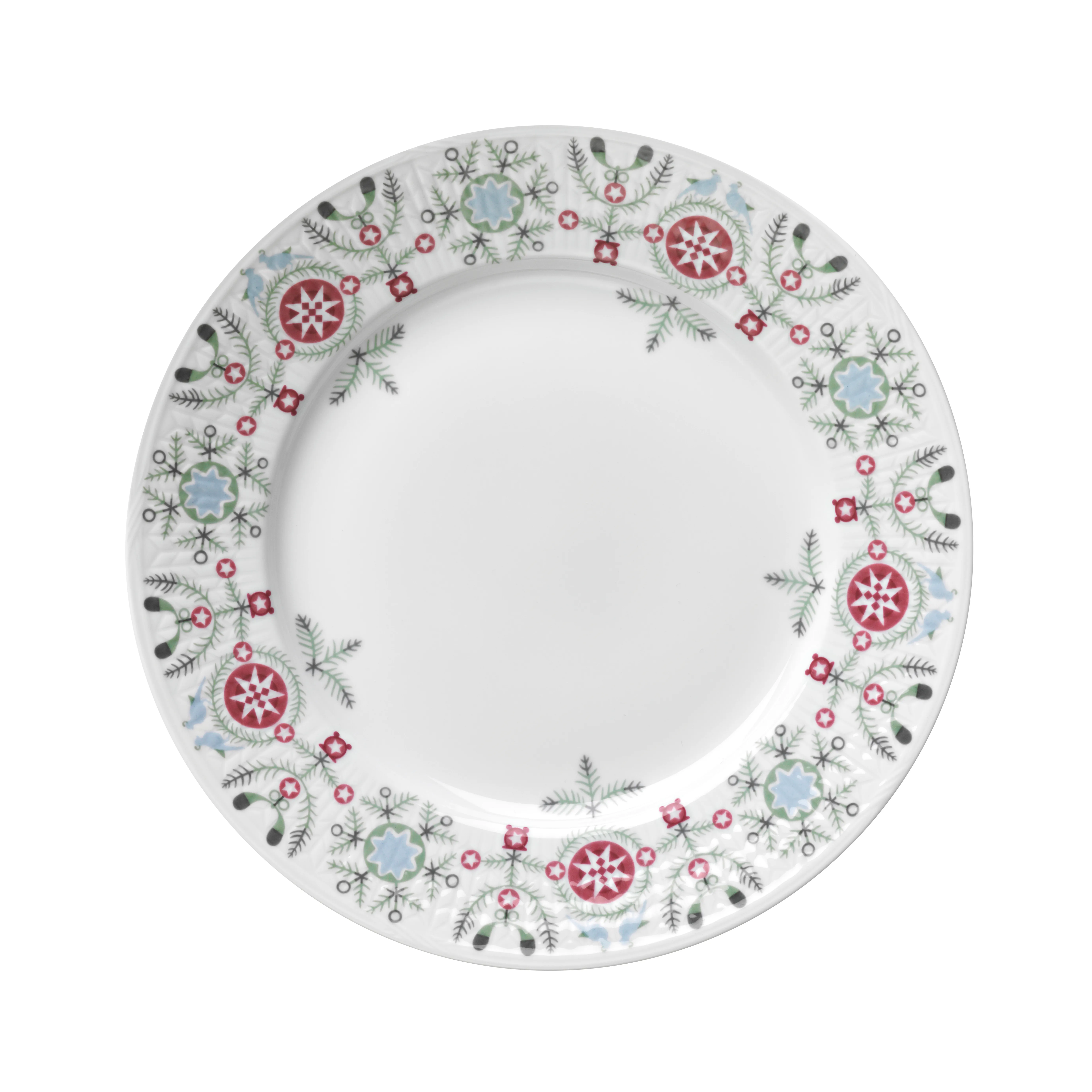 Swedish Grace Winter plate 21 cm, white