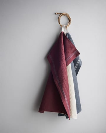 Alpha kitchen towel 50x70 cm - Bordeaux - Rosendahl