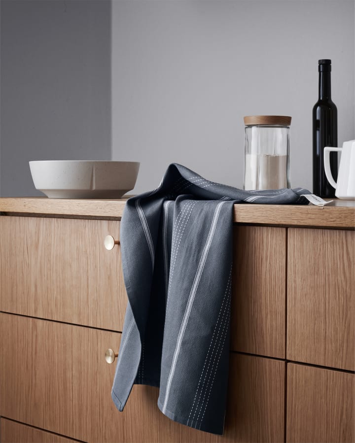 Alpha kitchen towel 50x70 cm - Dark grey - Rosendahl
