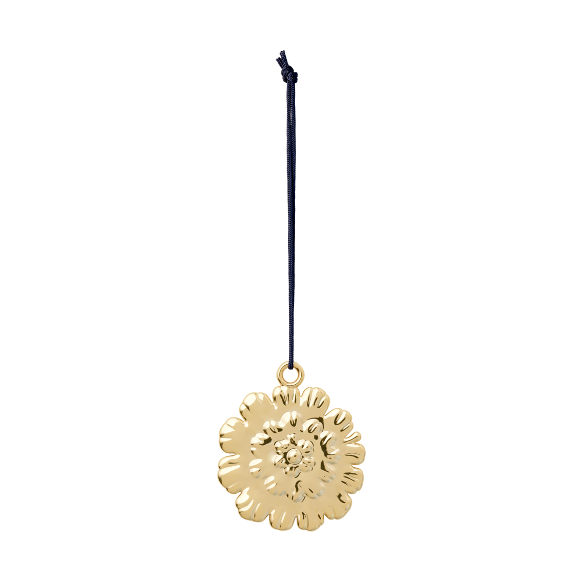 Rosendahl Ball flower Christmas ornament 6.5 cm Gilded