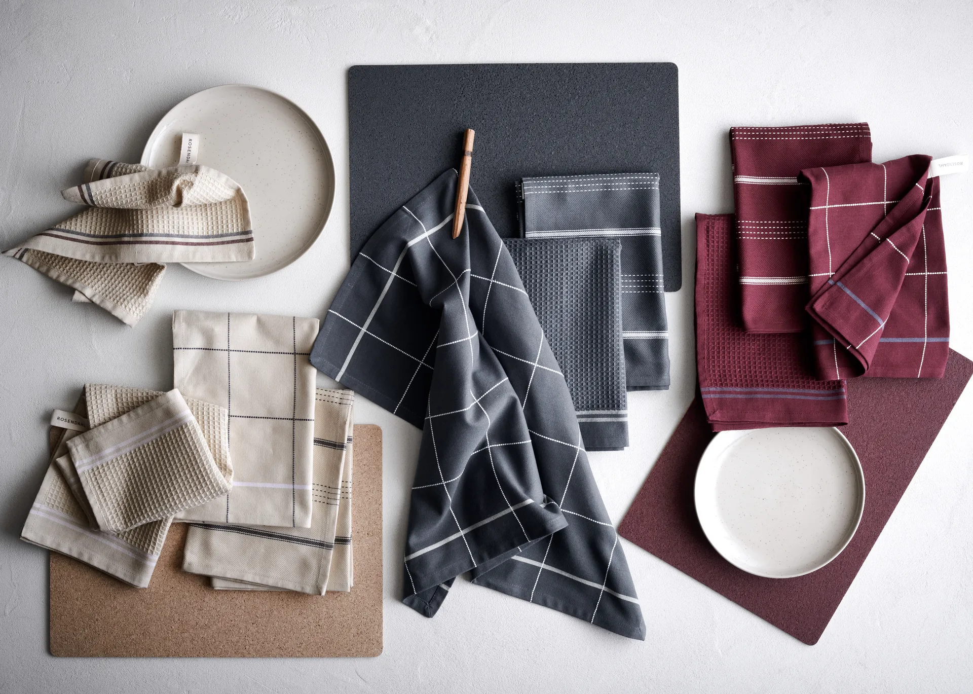 Corki placemat 43x30 cm, Bordeaux Rosendahl