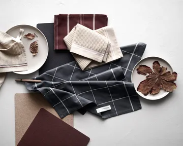 Corki placemat 43x30 cm - Dark grey - Rosendahl