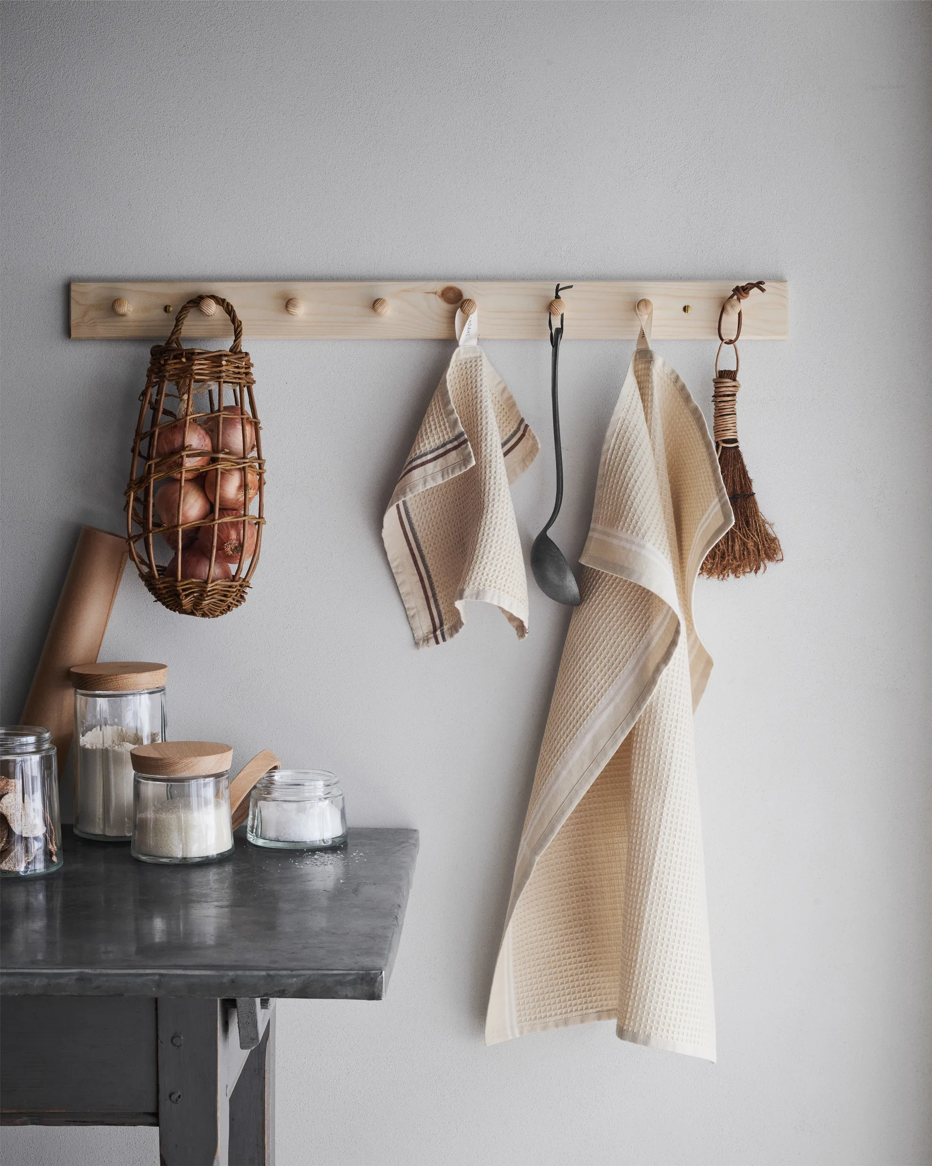 Delta dishcloth 30x30 cm 3-pack, Sand Rosendahl