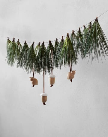 Forest tales acorn Christmas decorations - Oak - Rosendahl