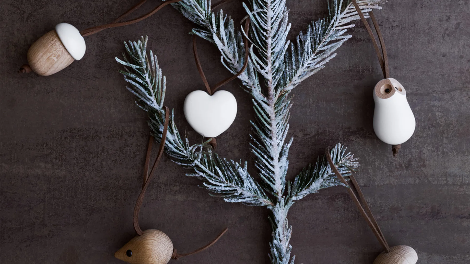 Forest tales mushroom Ø4.5 cm, White Rosendahl