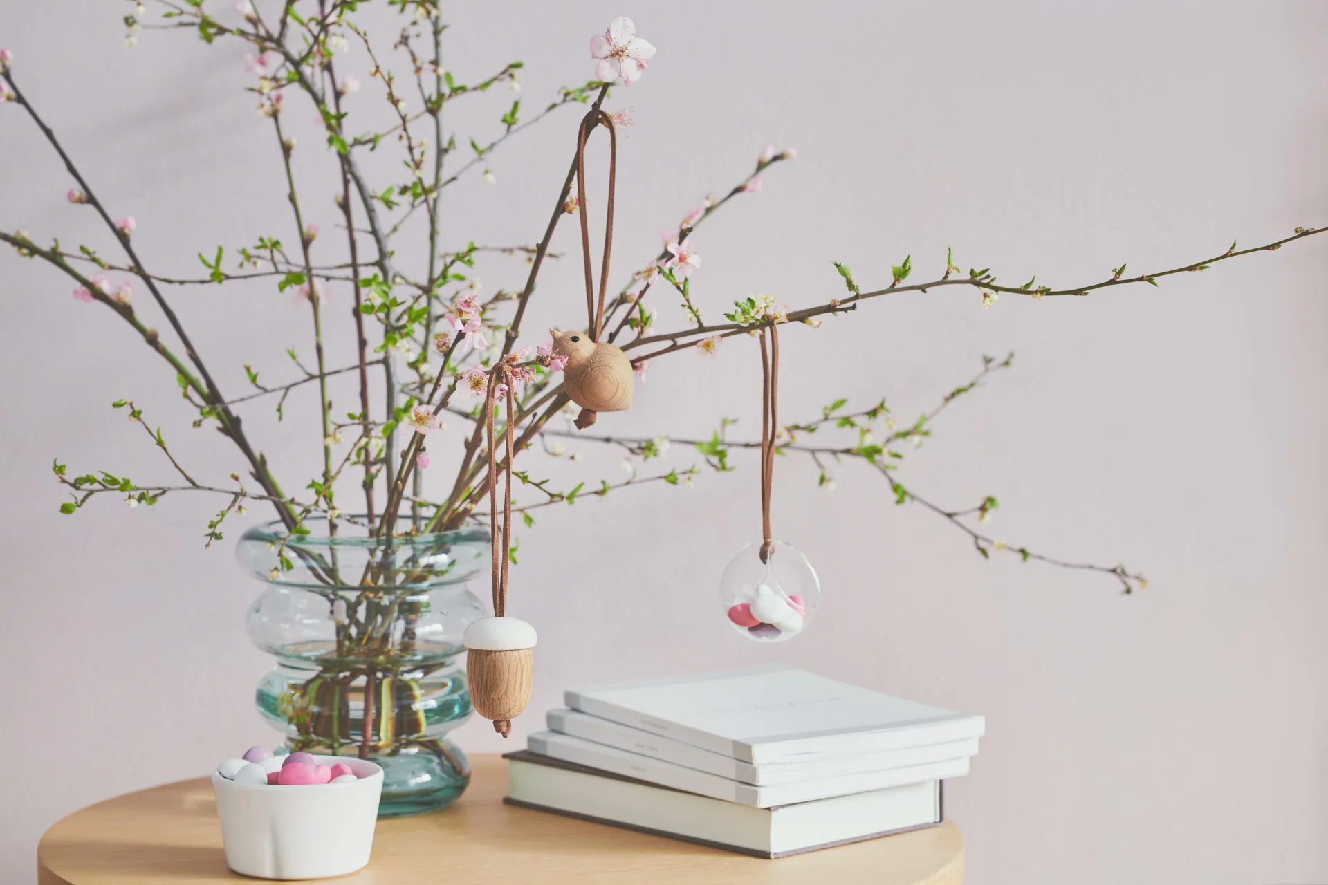 Forest tales sparrow Christmas decorations, Oak Rosendahl