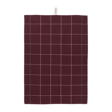 Gamma kitchen towel 50x70 cm - Bordeaux - Rosendahl