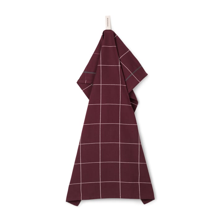 Gamma kitchen towel 50x70 cm - Bordeaux - Rosendahl