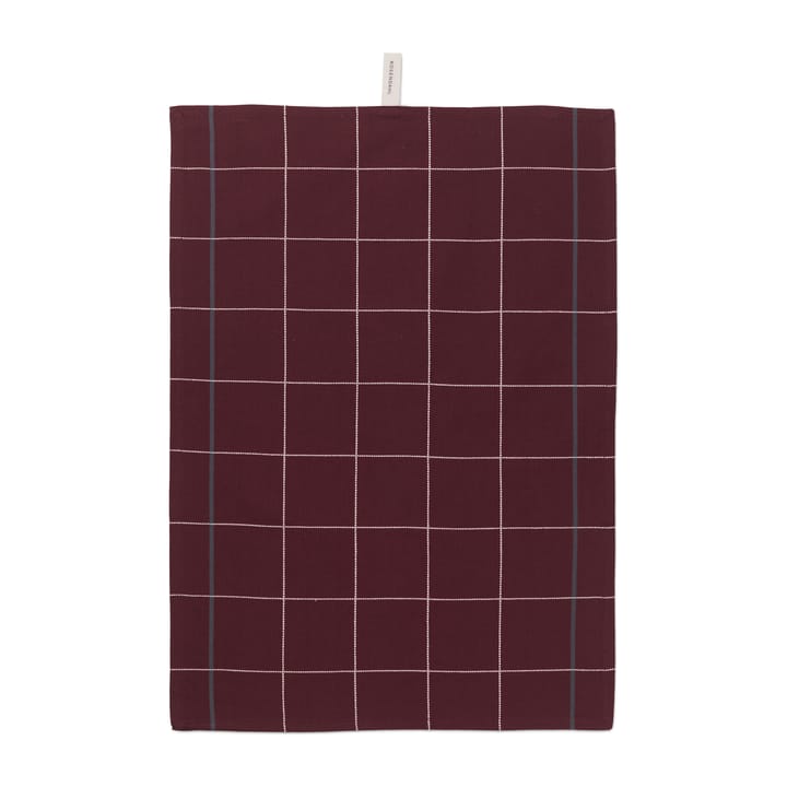 Gamma kitchen towel 50x70 cm - Bordeaux - Rosendahl