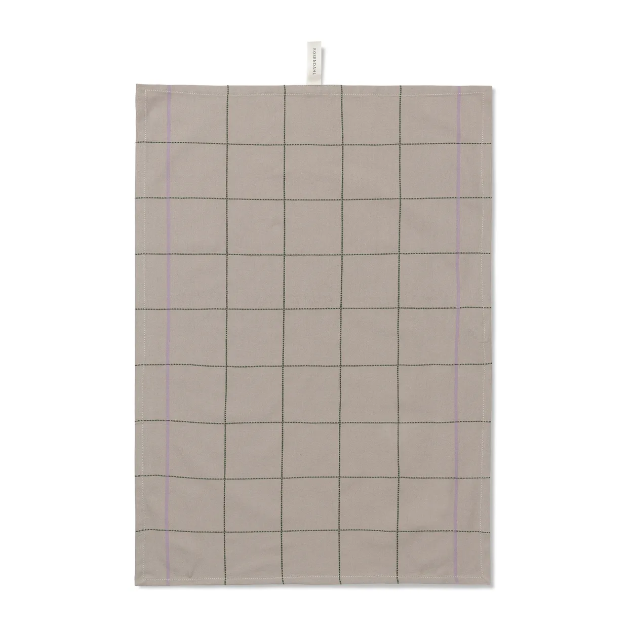 Rosendahl Gamma kitchen towel 50x70 cm Dark sand | Scandinavian Design | Kitchen tea towels | Beige