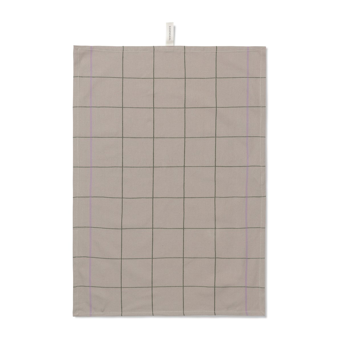 Rosendahl Gamma kitchen towel 50x70 cm Dark sand | Scandinavian Design | Kitchen tea towels | Beige