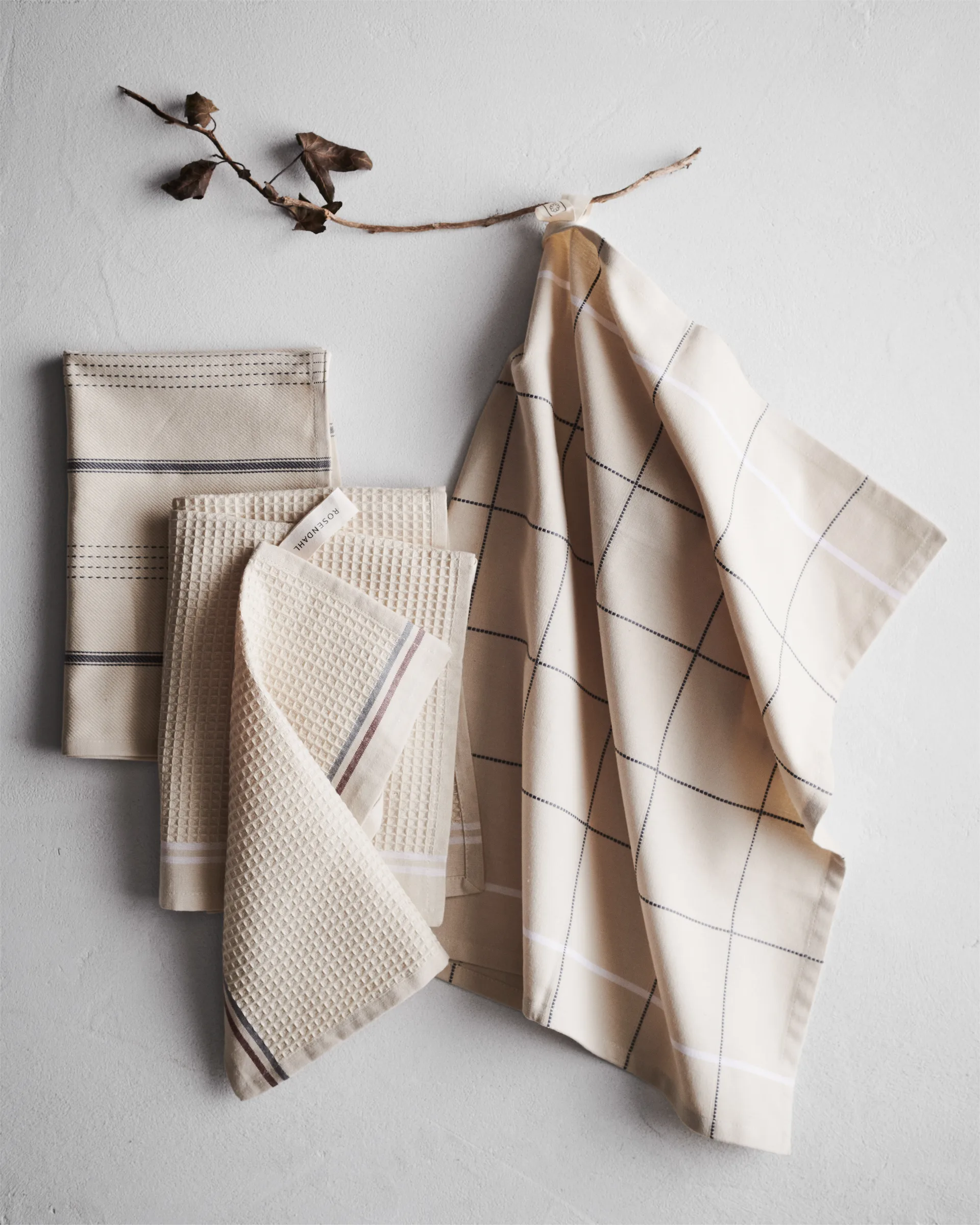 Gamma kitchen towel 50x70 cm, Sand Rosendahl