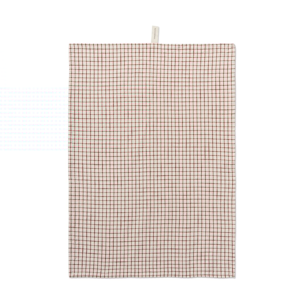 Rosendahl Garn kitchen towel 50x70 cm Terracotta | Scandinavian Design | Kitchen tea towels | Red