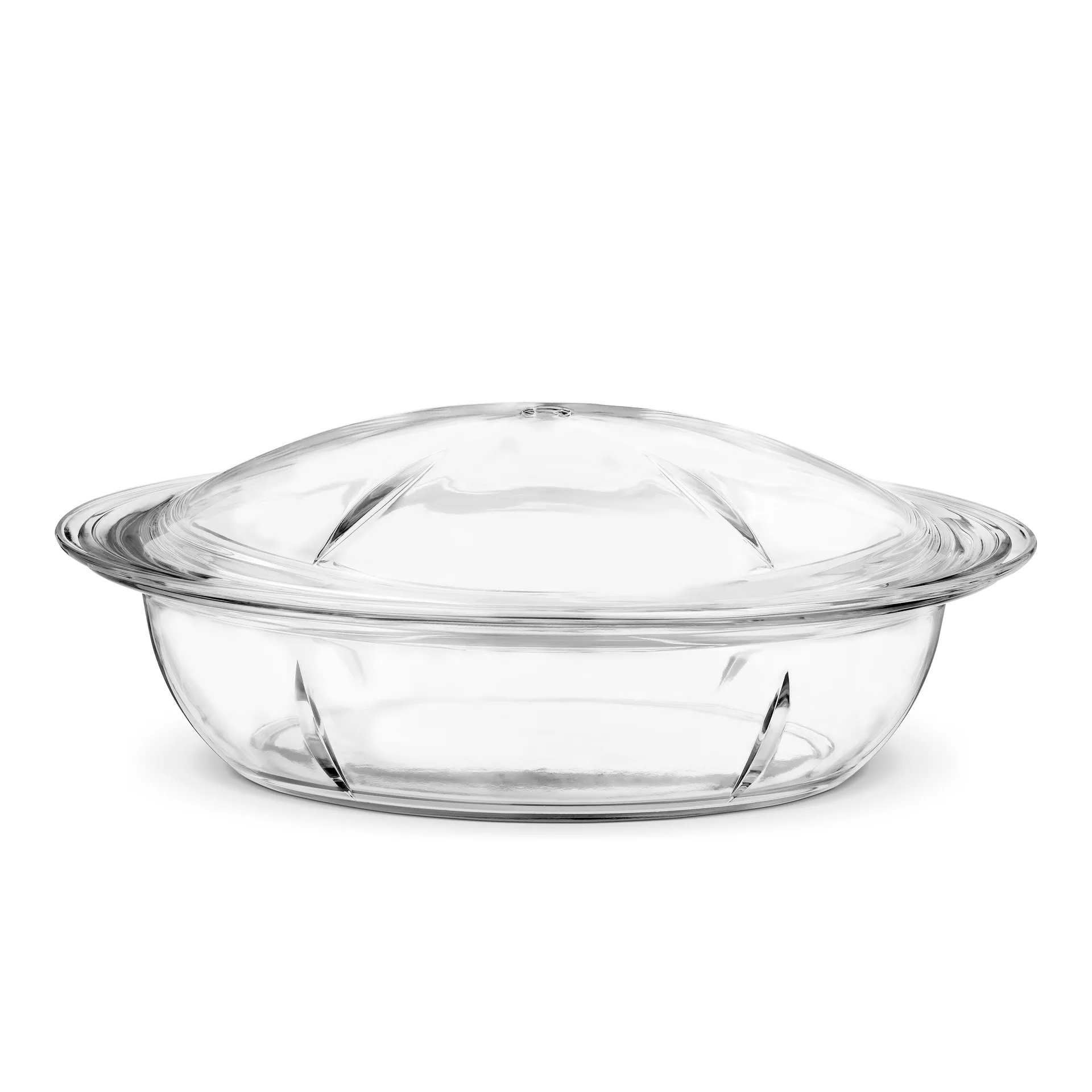 Grand Cru glass casserole dish with lid, 5.4 l Rosendahl