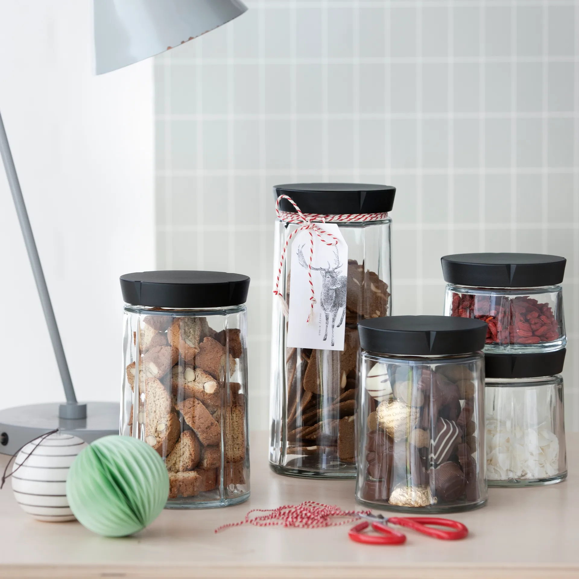 Grand Cru glass jar, 0.5 l Rosendahl