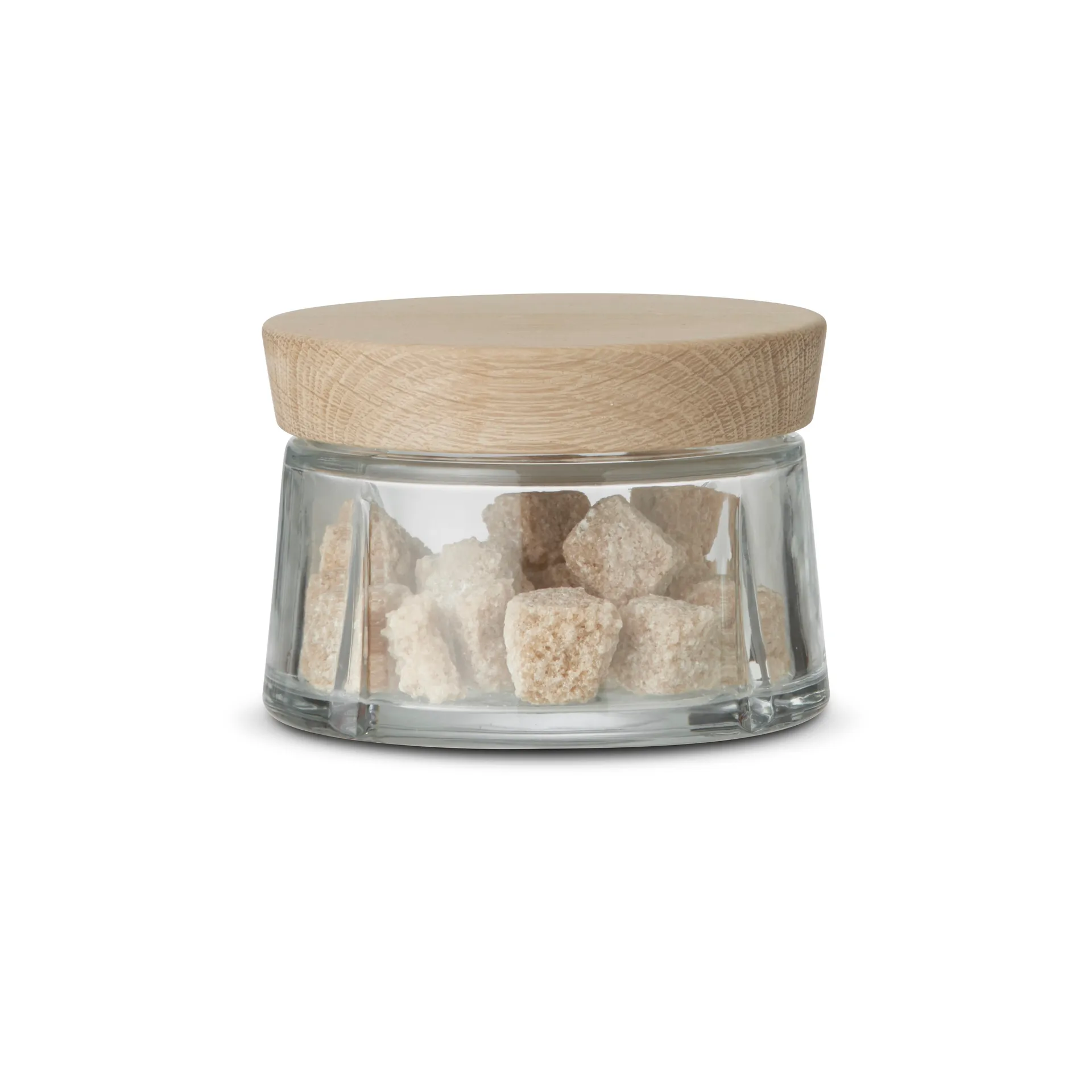 Grand Cru glass jar with wooden lid, 0,25 l Rosendahl
