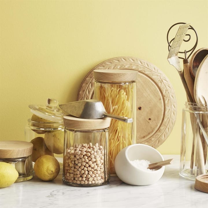 Grand Cru glass jar with wooden lid, 0,25 l Rosendahl