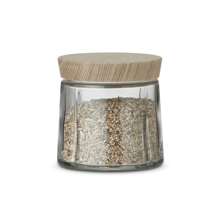 Grand Cru glass jar with wooden lid, 0.5 l Rosendahl
