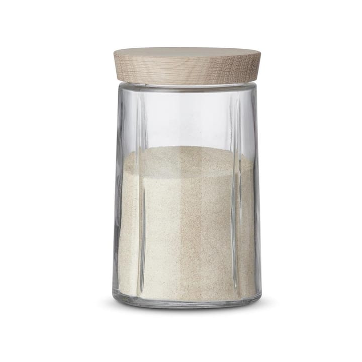 Grand Cru glass jar with wooden lid - 1 l - Rosendahl