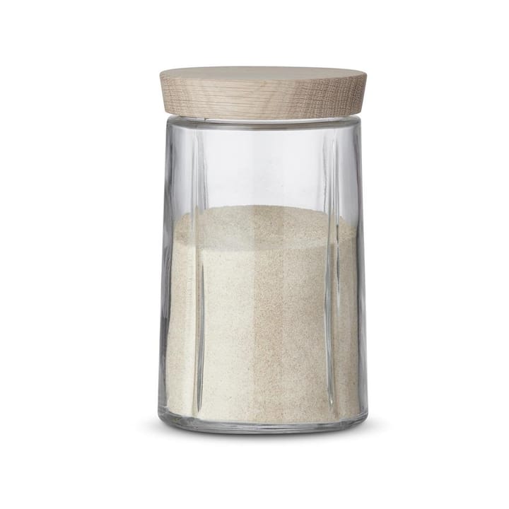 Grand Cru glass jar with wooden lid, 1 l Rosendahl