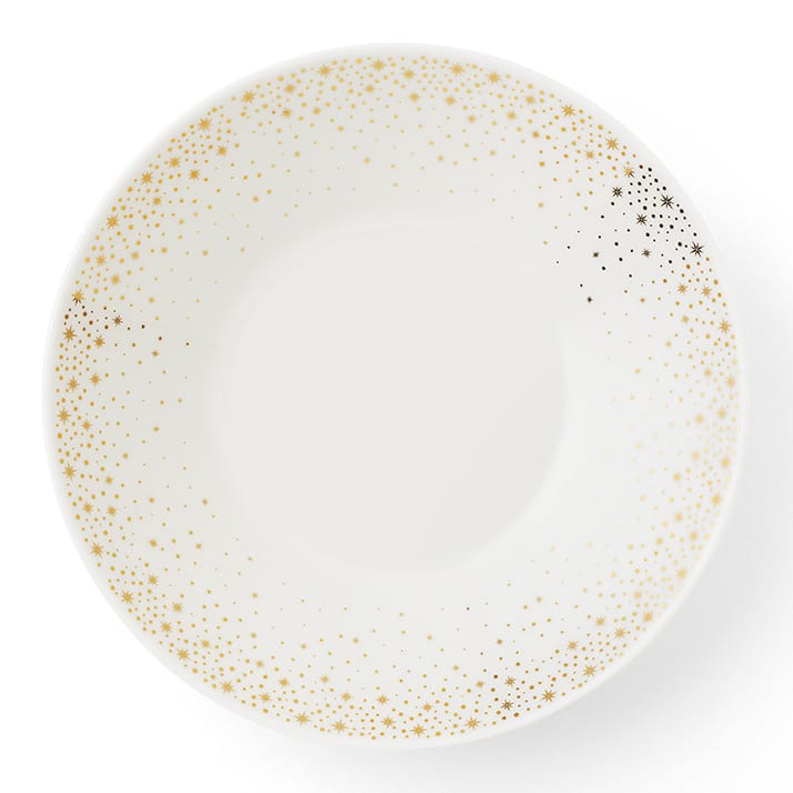 Grand Cru Moments deep  plate 19 cm - white-gold - Rosendahl