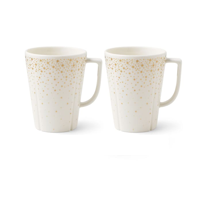 Grand Cru Moments mug 2-pack - white-gold - Rosendahl