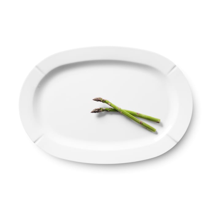 Grand Cru oval serving plate 30x44 cm - White - Rosendahl