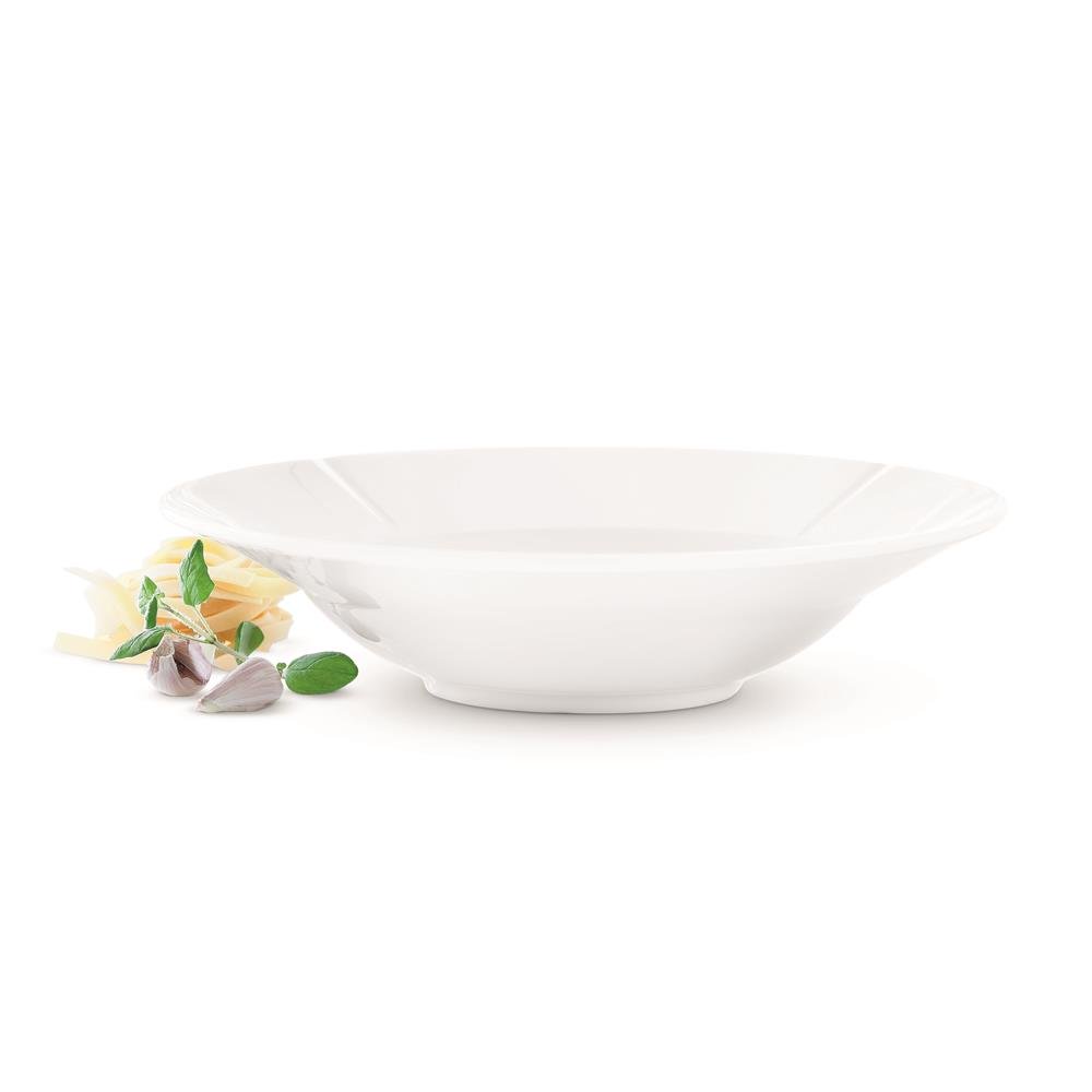 Rosendahl Grand Cru pasta plate 25 cm | Scandinavian Design | Deep plates | White