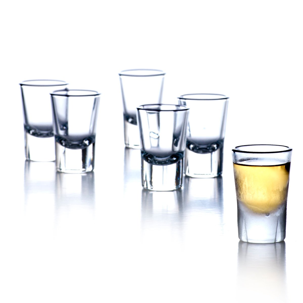 Rosendahl Grand Cru shot glass 6-pack clear 6-pack | Scandinavian Design | Shot glasses | Transparent
