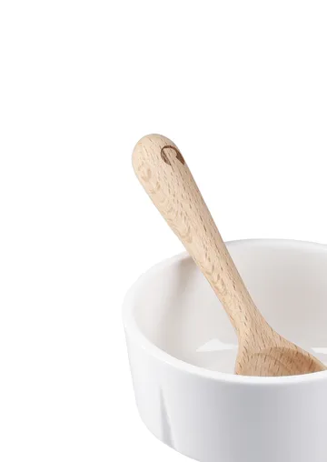 Grand Cru snack bowl and spoon - White, Ø9 cm - Rosendahl