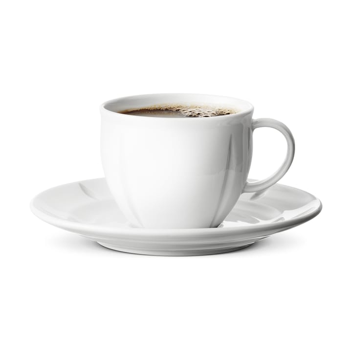 Grand Cru Soft coffee cup with saucer 28 cl - White - Rosendahl