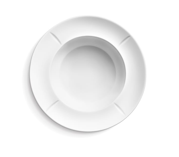 Grand Cru Soft deep plate Ø25 cm, White Rosendahl