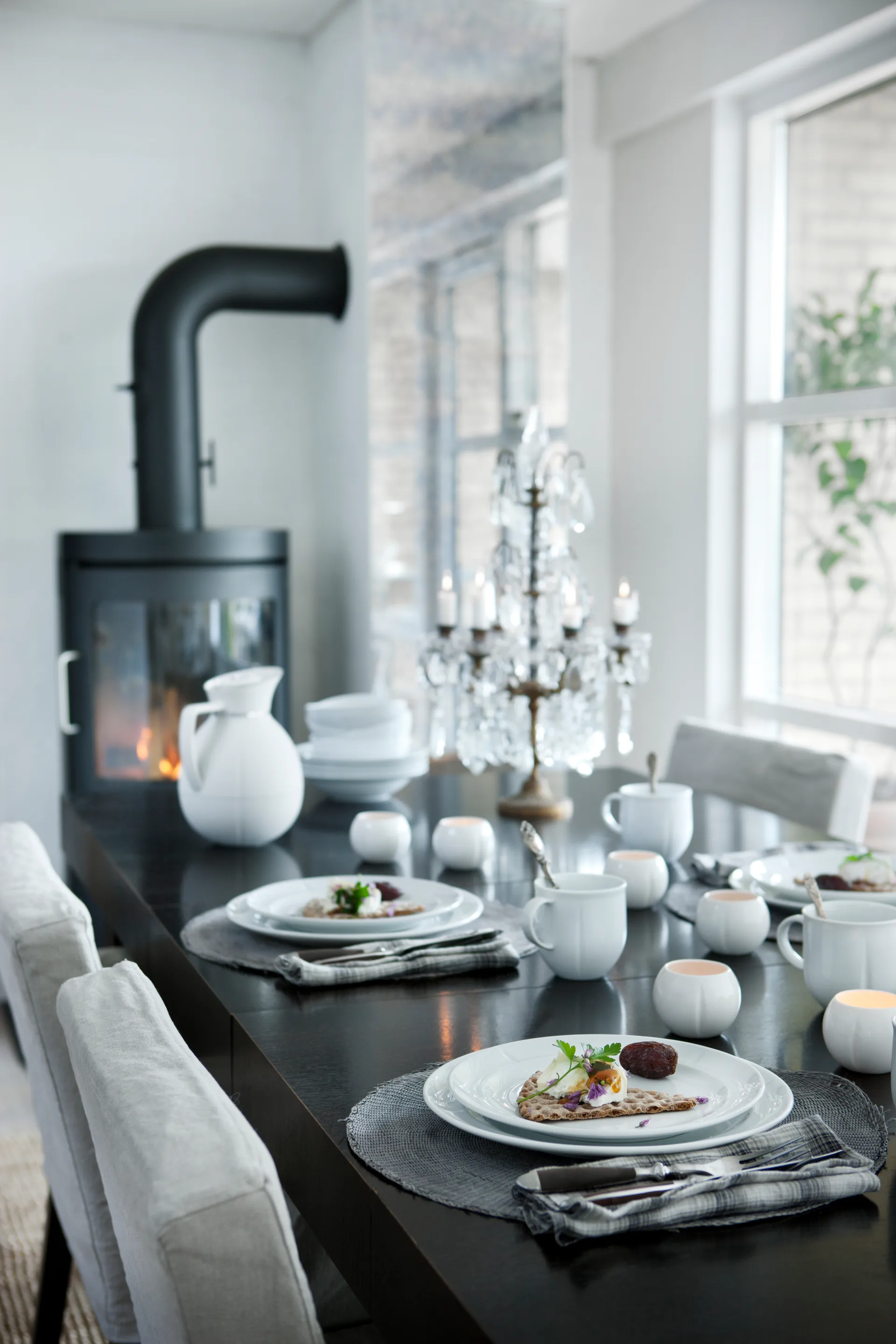 Grand Cru Soft dinnerware set white 16 piece, White Rosendahl