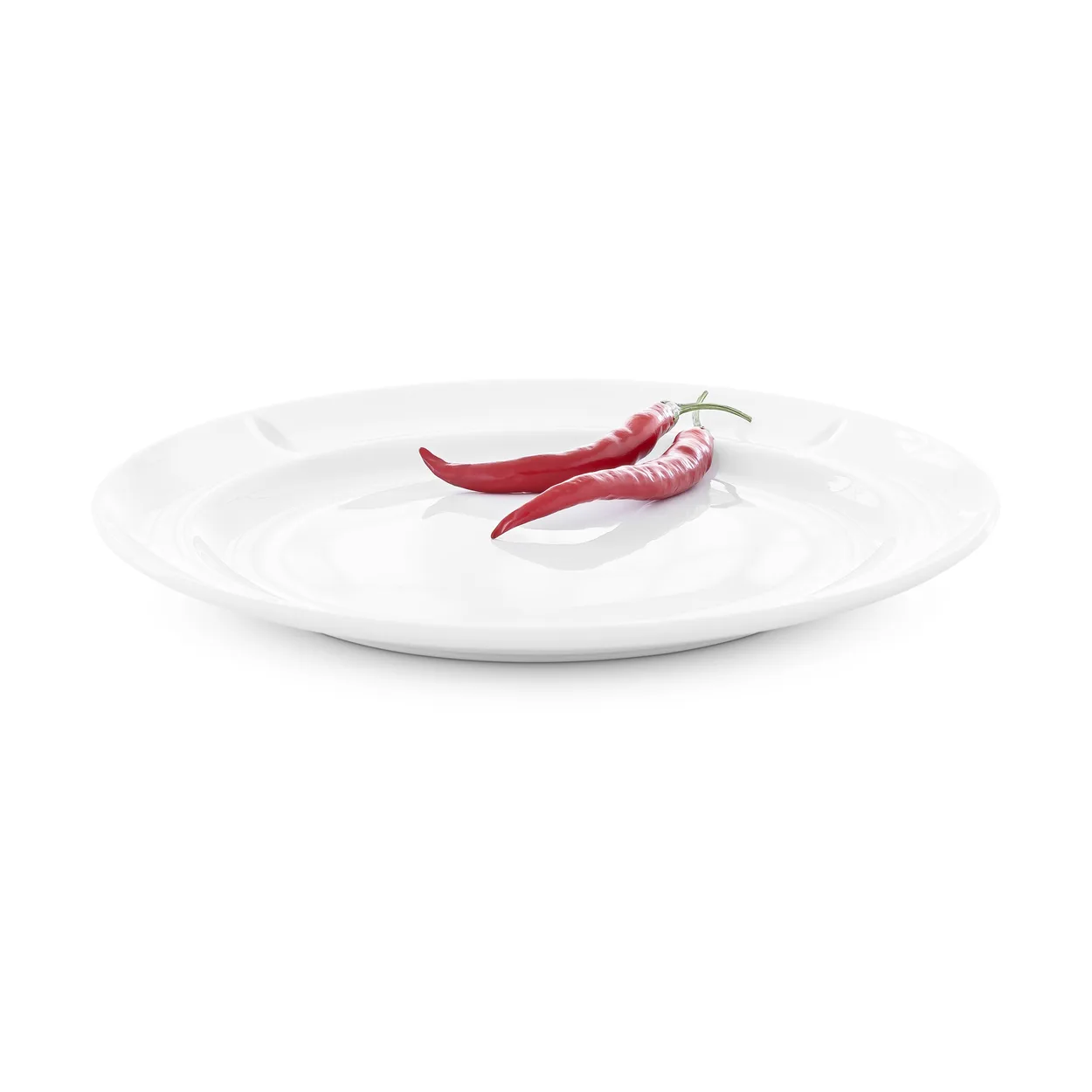 Rosendahl Grand Cru Soft plate o27 cm White | Scandinavian Design | Dinner plates | White