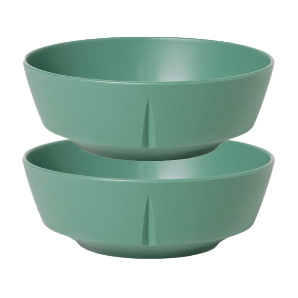 Grand Cru Take bowl Ø15.5 cm 2-pack - Mid green - Rosendahl