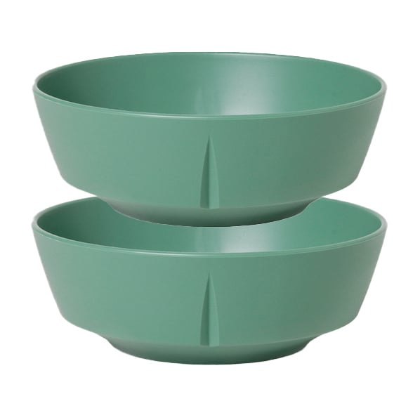 Rosendahl Grand Cru Take bowl o15.5 cm 2-pack Mid green