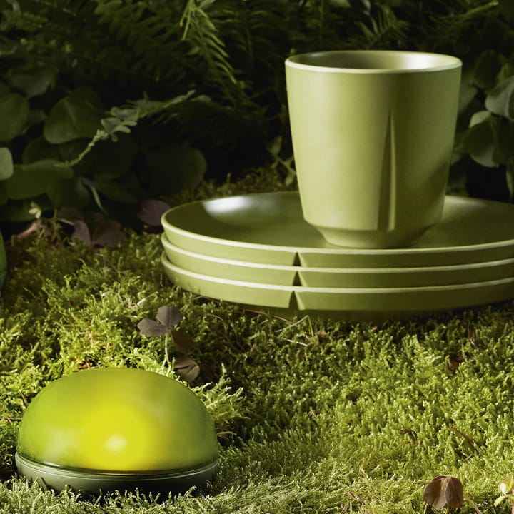 Grand Cru Take melamine mug 32 cl 2-pack - Olive green - Rosendahl