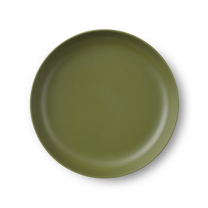 Grand Cru Take melamine plate Ø21.5 cm 2-pack - Olive green - Rosendahl