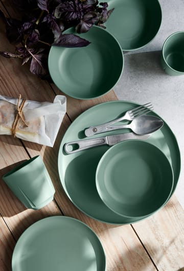 Grand Cru Take melamine plate Ø26 cm 2-pack - Mid green - Rosendahl