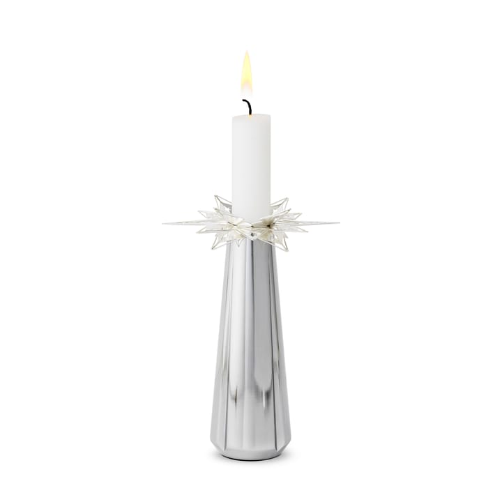 Karen Blixen candle cuff star 3 cm 2-pack, Silver plated Rosendahl