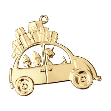 Karen Blixen Christmas car ornament 6.5 cm - Gilded - Rosendahl
