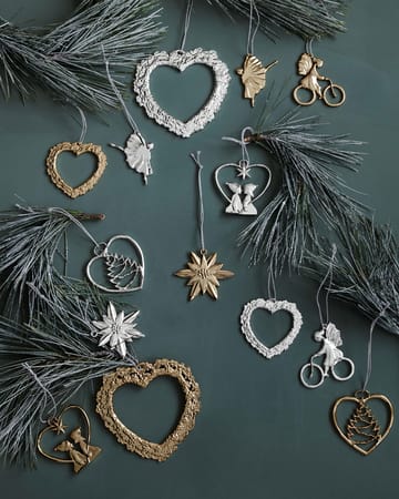 Karen Blixen Christmas decoration Angel on bicycle - Gold - Rosendahl