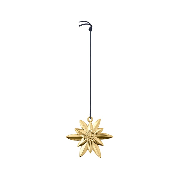 Karen Blixen Christmas decoration Winter flower, Gold Rosendahl