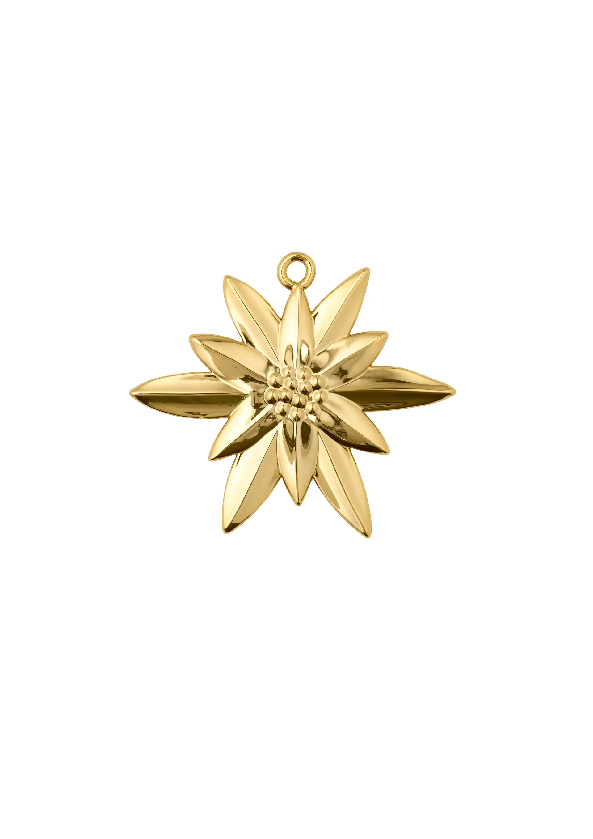 Karen Blixen Christmas decoration Winter flower, Gold Rosendahl
