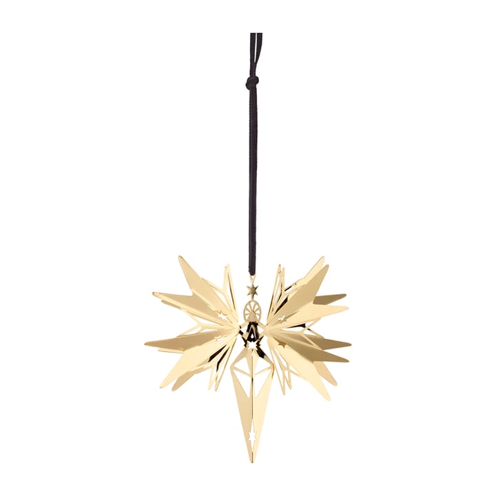 Karen Blixen hanging angel 10.5 cm, Gilded Rosendahl